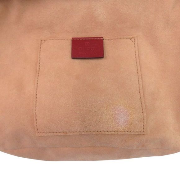 Gucci Horsebit 1955 Bucket Bag 602118 525040 Leather Red Shoulder Bag 1528 Gucci - Picture 6 of 9